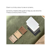 Tribeca 2 Seater Corduroy Sofa