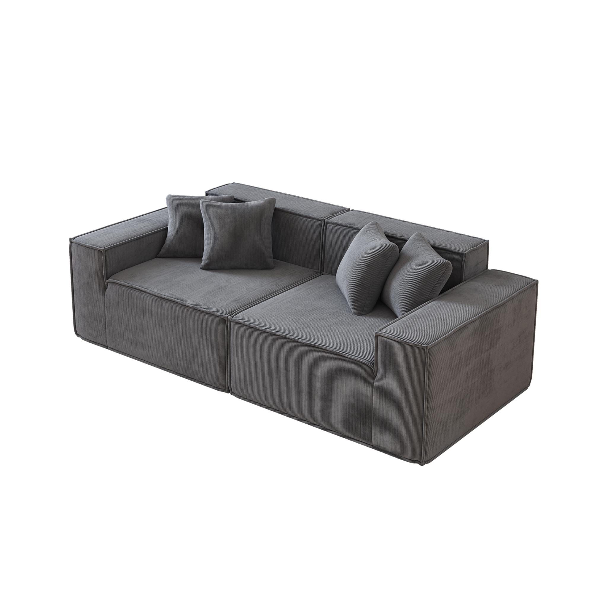 Tribeca 2 Seater Corduroy Sofa