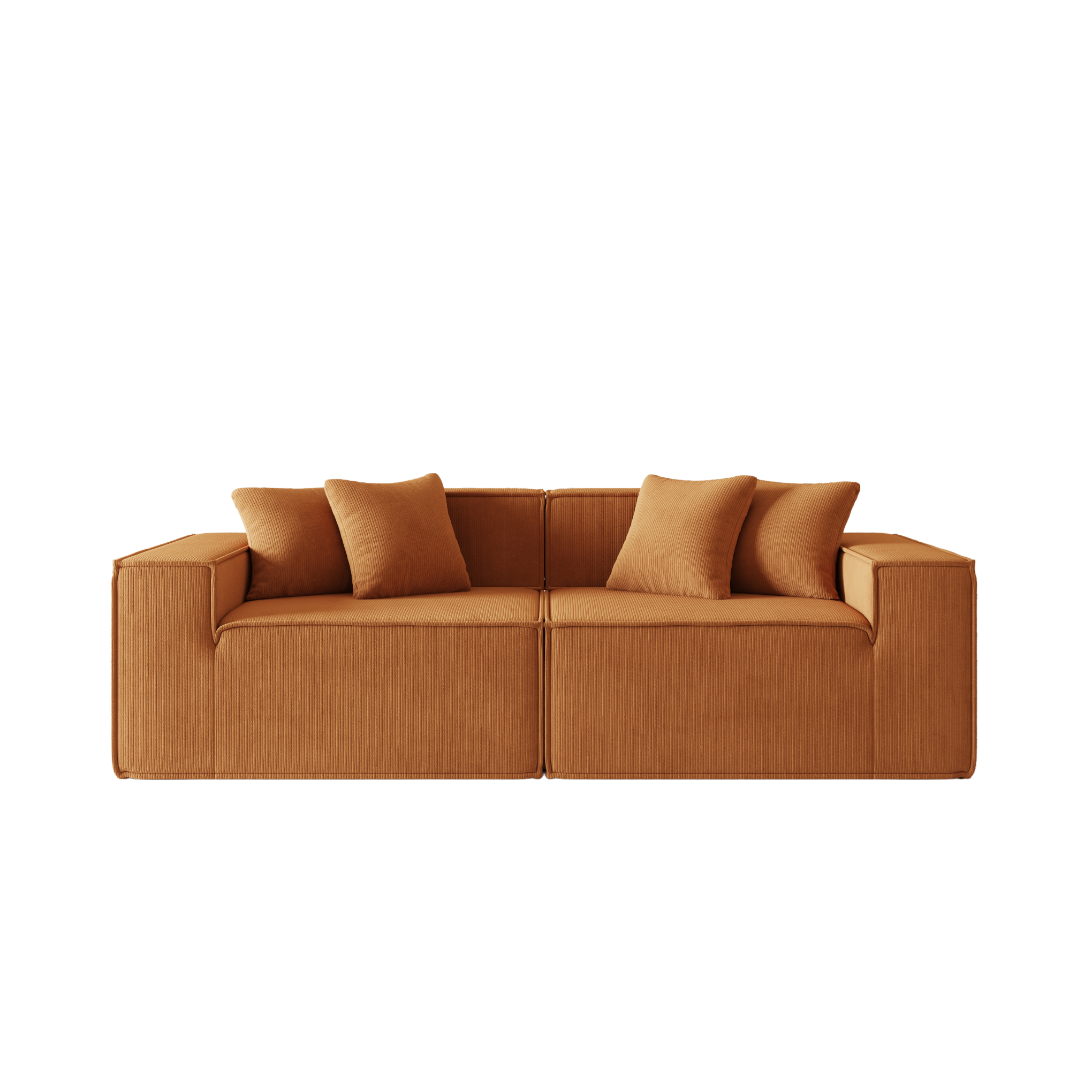 Tribeca 2 Seater Corduroy Sofa