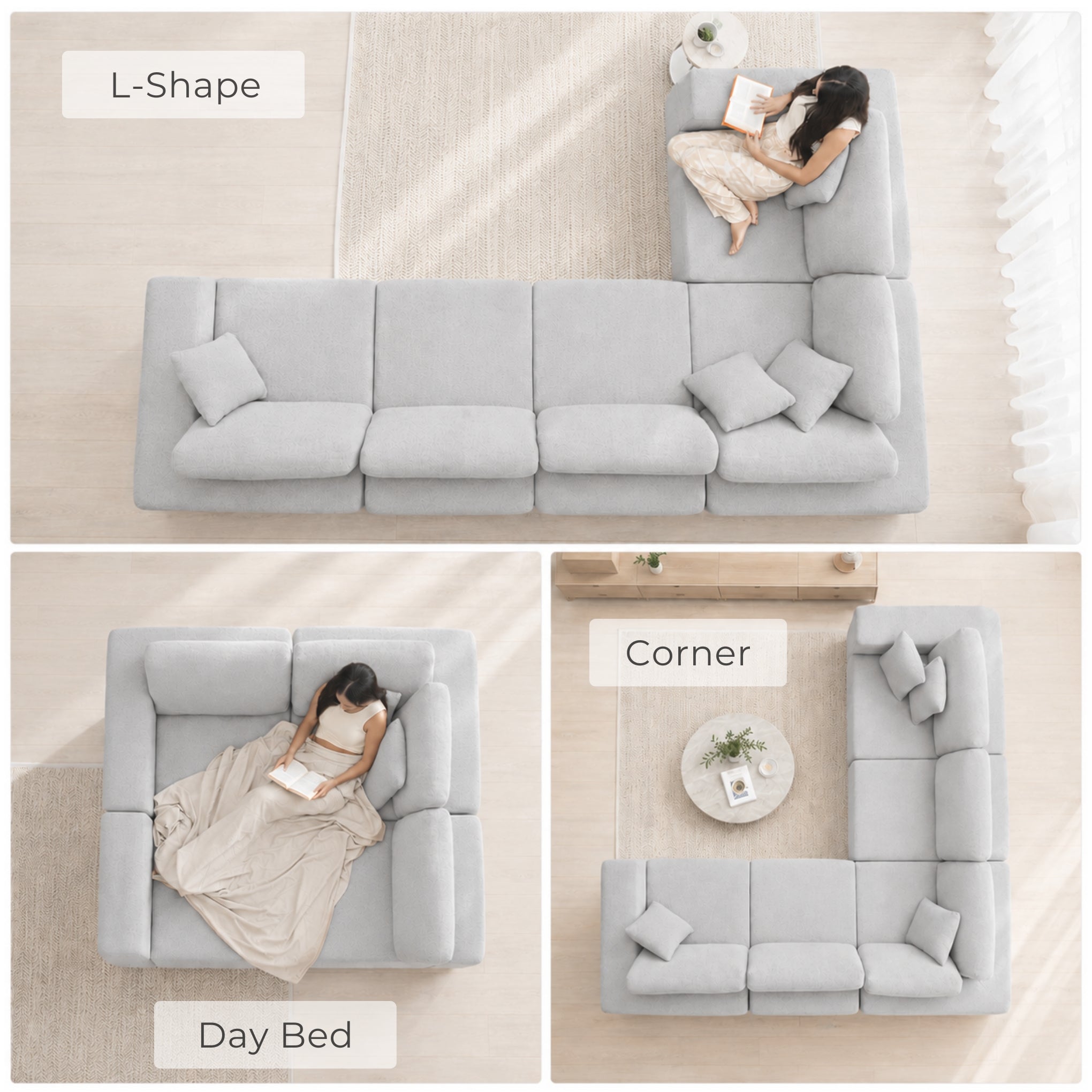 Chelsea 5 Seater Modular Sofa