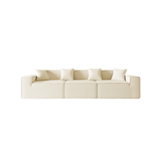 Tribeca 3 Seater Corduroy Sofa with Ottoman