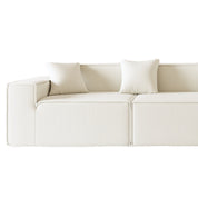 Tribeca 3 Seater Corduroy Sofa with Ottoman