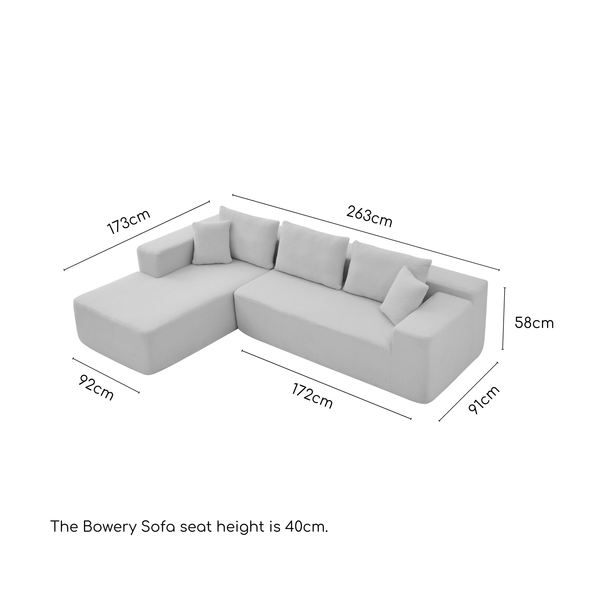 Bowery 3 Seater Sofa