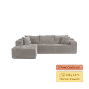 Bowery Sofa - Flannel