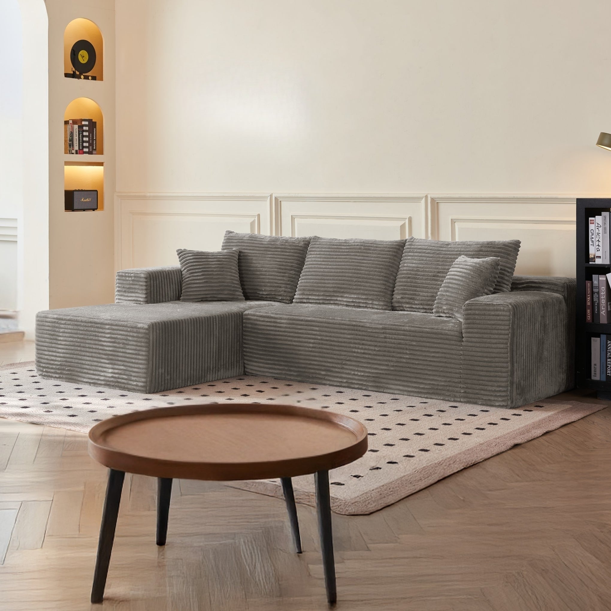 Bowery Sofa - Flannel