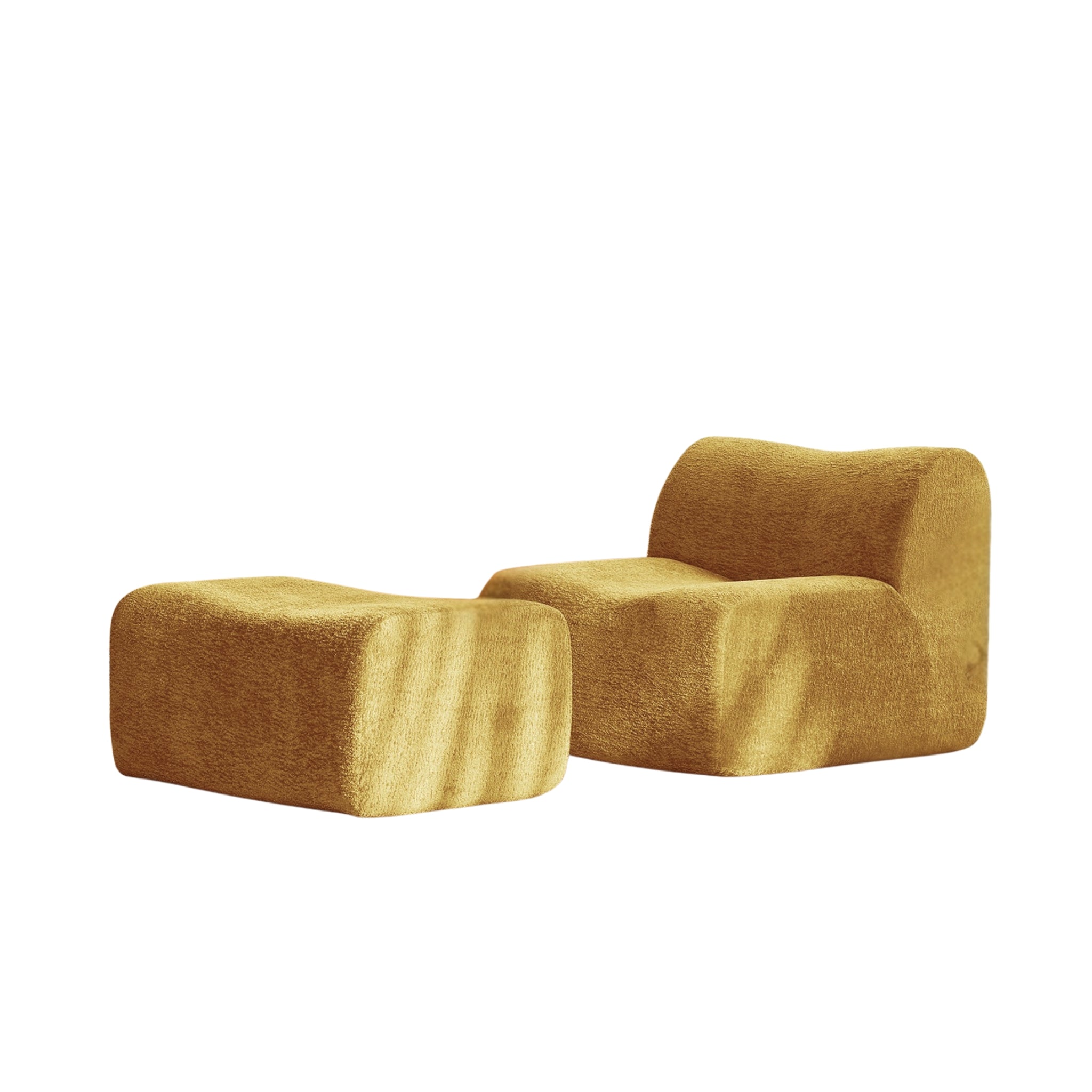 Nomad Lounge and Ottoman Set