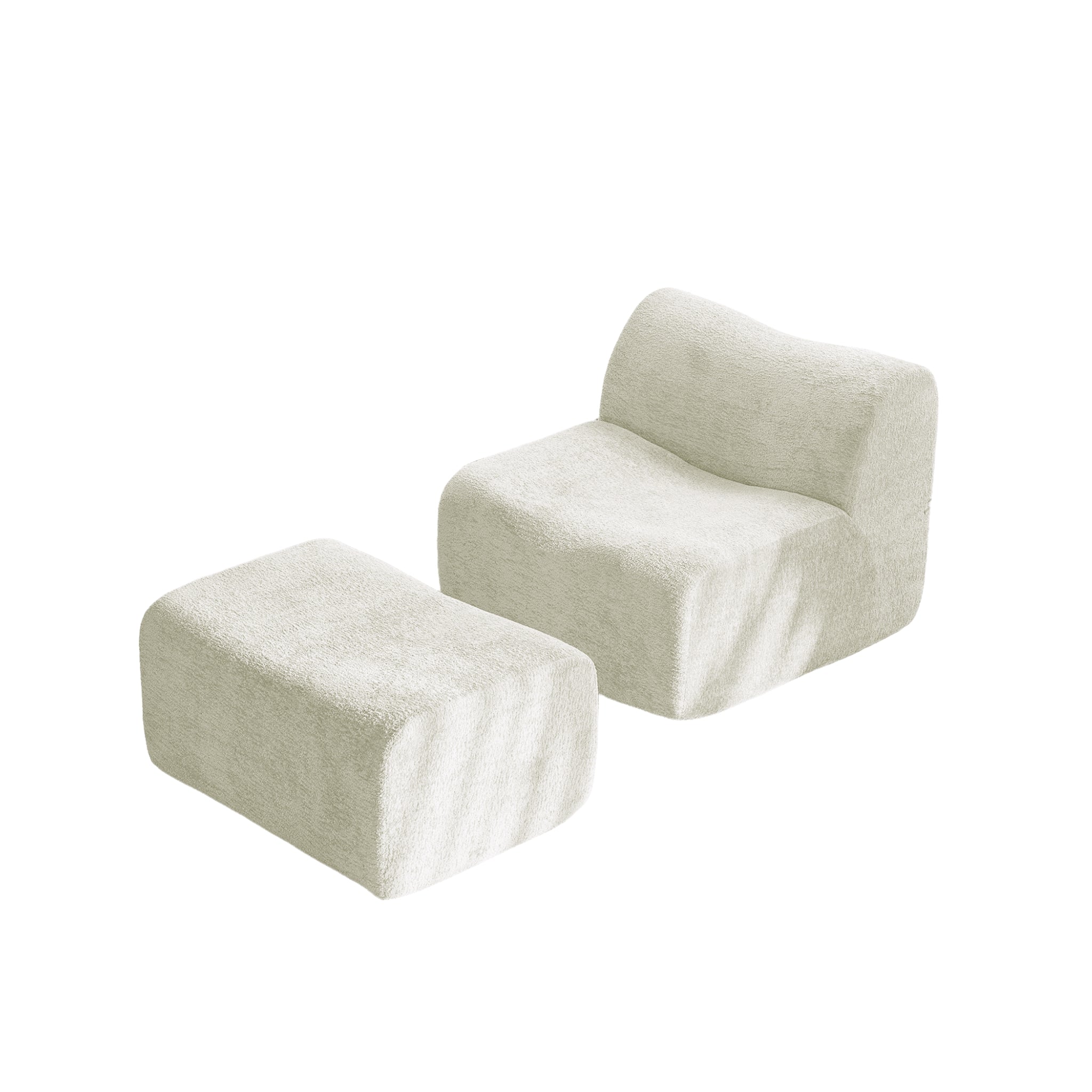 Nomad Lounge and Ottoman Set