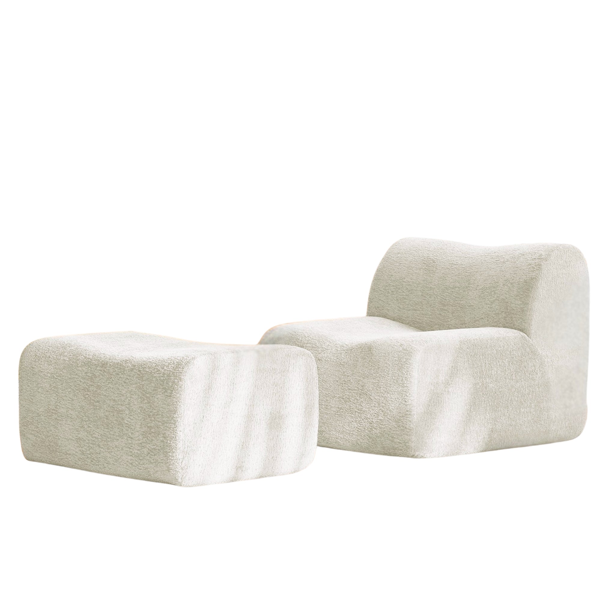 Nomad Lounge and Ottoman Set