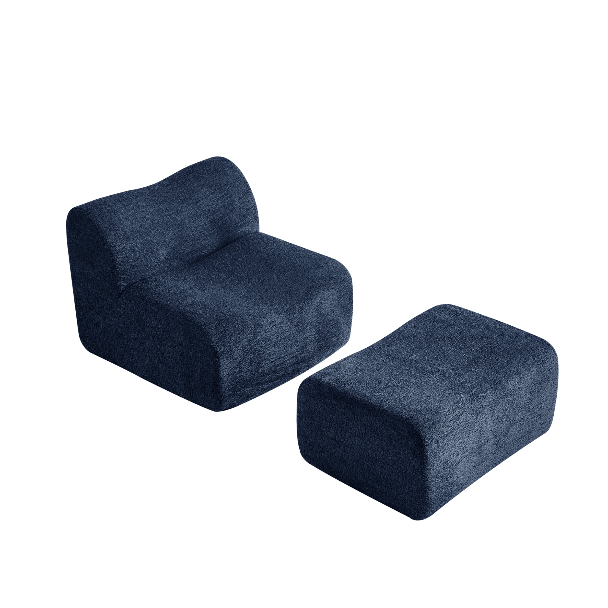 Nomad Lounge and Ottoman Set