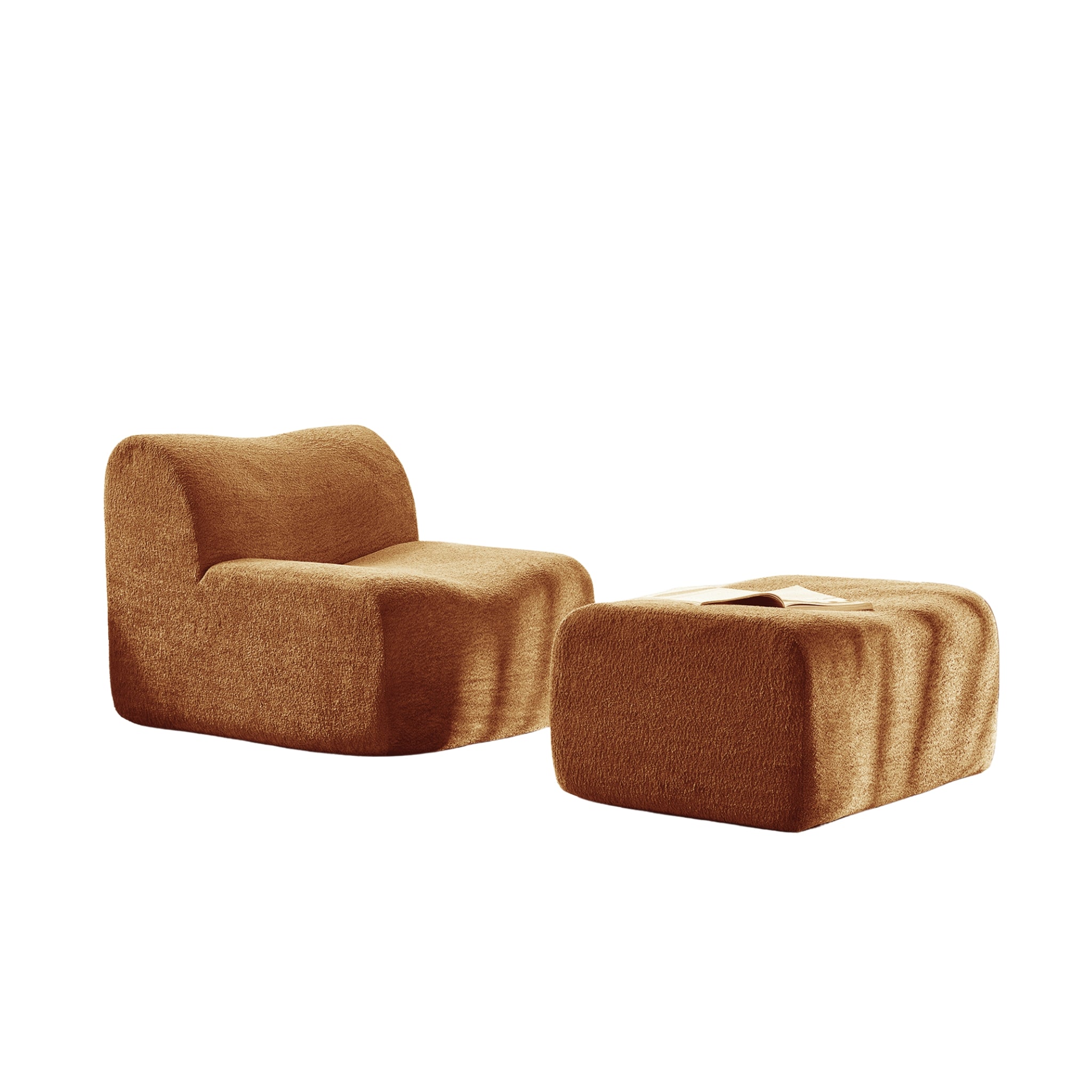 Nomad Lounge and Ottoman Set