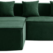Tribeca 3 Seater Corduroy Sofa with Ottoman